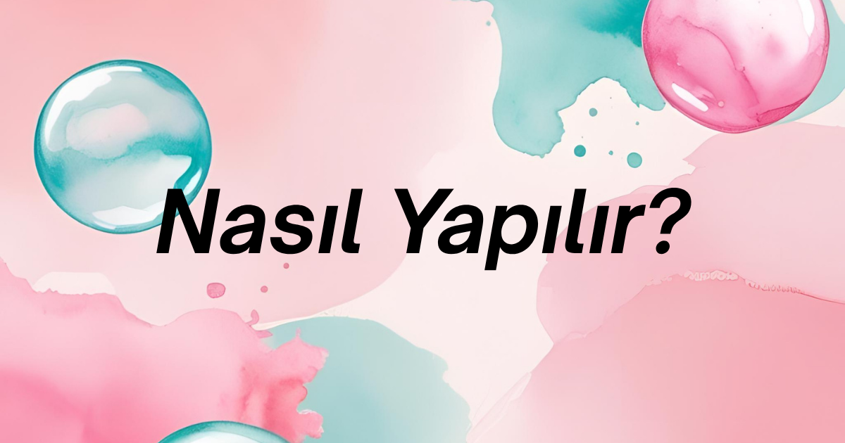 Evde Şampuan Yapmak İçin Ne Gerekli?